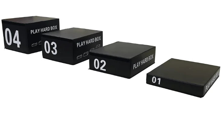 Adjustable Set Customized logo Gym Training and Home Use Heavy Foam Fitness Plyometric Box Plyo Soft Box for Jumping Exercise