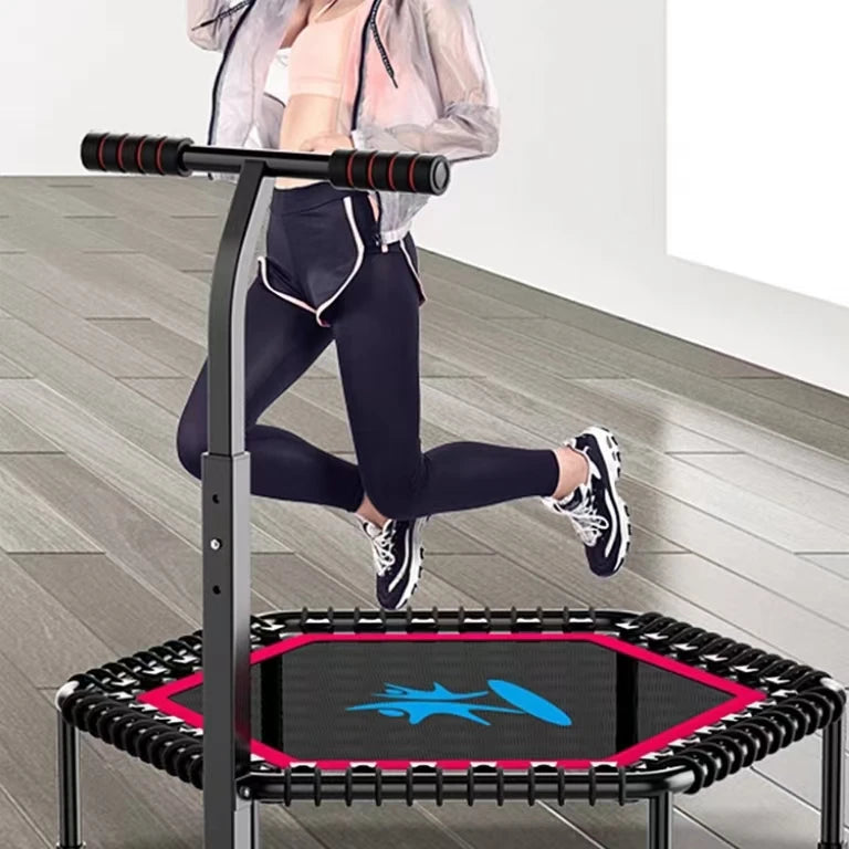 Customized Mini Indoor Folding Trampoline for Home Gym Cheap Fitness Equipment for Body Building for Boys and Girls