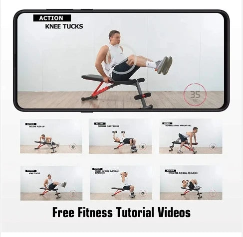Customized logo Home Use Adjustable Foldable Dumbbell Bench Weightlifting Strength Training for Home Use Gym Equipment