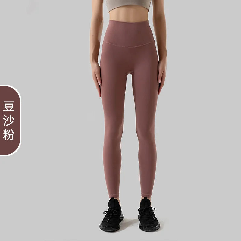 Women High Waist Stretchy Soft Comfort Quick Dry Lightweight Fitness Leggings