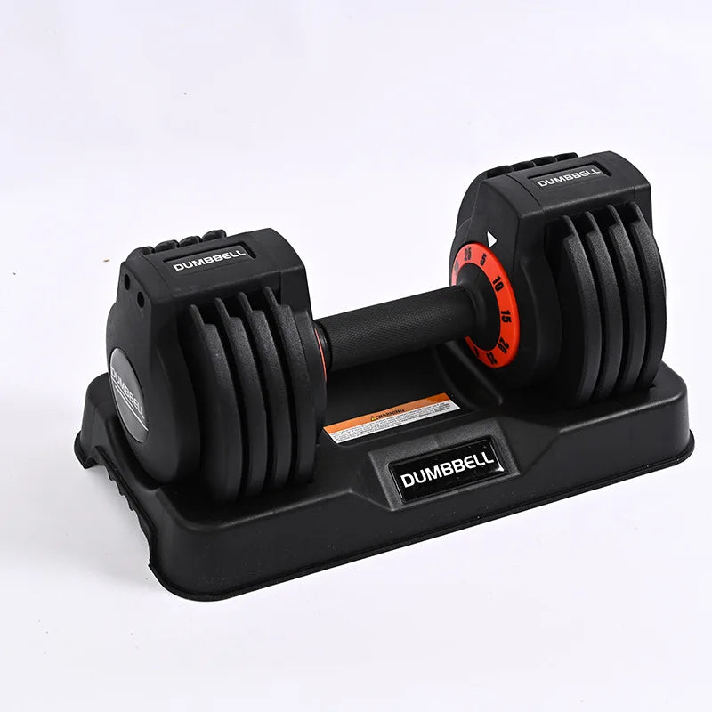 25LB Adjustable Dumbbell Set DDP Fast Delivery Wholesale OEM/ODM Strength Training Free Weights Home Gym Equipment