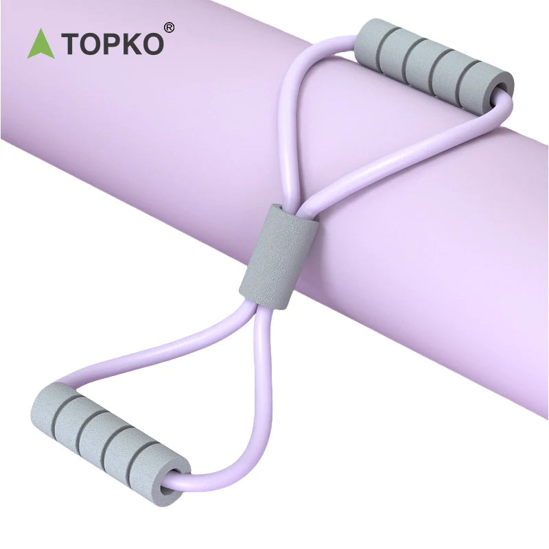 TOPKO Hot Sales Professional Resistance Balance Band Gym Home Fitness Exercise Pull up Resistance Band