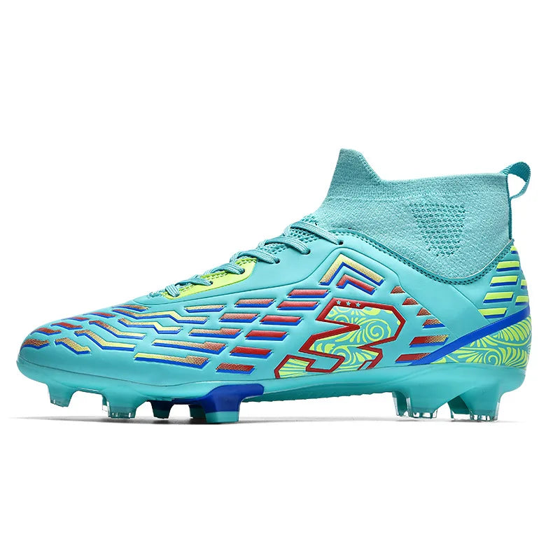 Professional Football Boots Cristiano Ronaldo Professional Messi Men's and Women's Cuitla Campo Outdoor Futsal Training Shoes