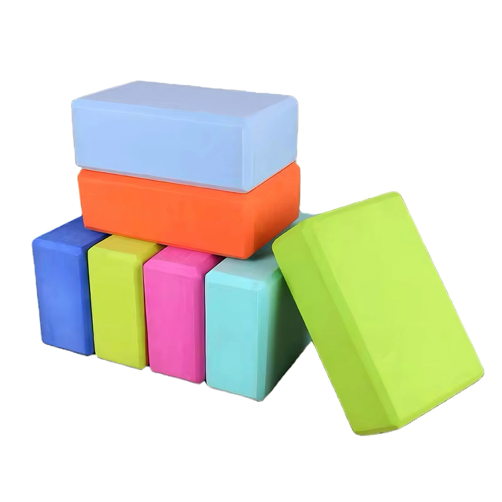 High-Density Lightweight Yoga Brick Accessories Foam EVA Yoga Blocks for Yoga Pilates Stretching Meditation