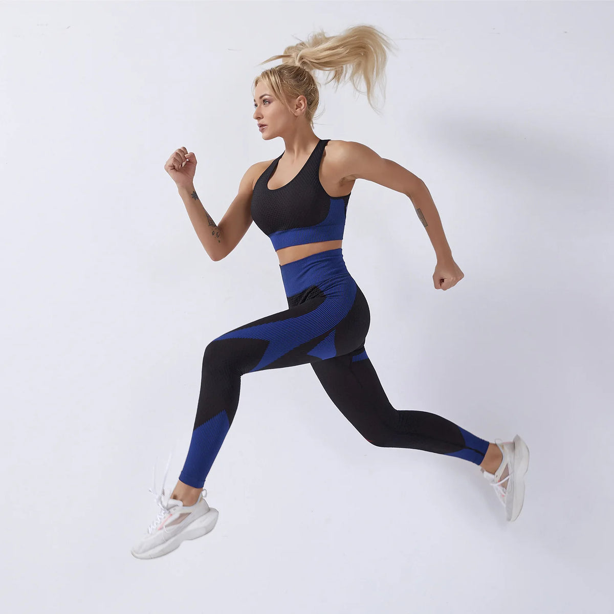 Sports Bra&Leggings Soft Gym Wear Women Yoga Set 2pcs