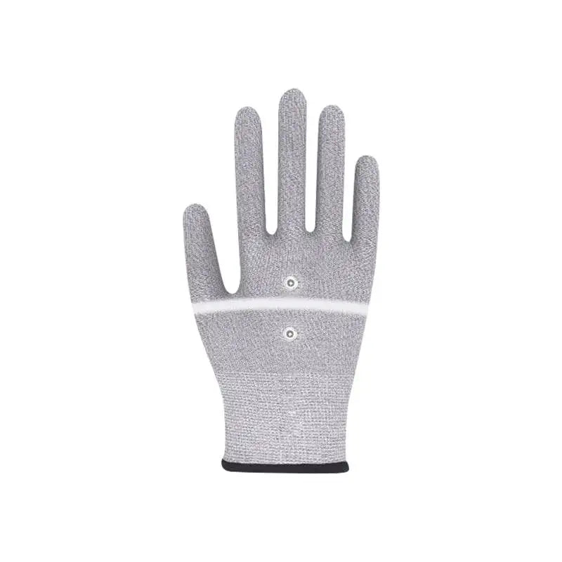 Silver Fiber Therapy Massage Gloves Conductive Gloves for Microcurrent Anti-Aging & Acne-Prone Skin Friendly