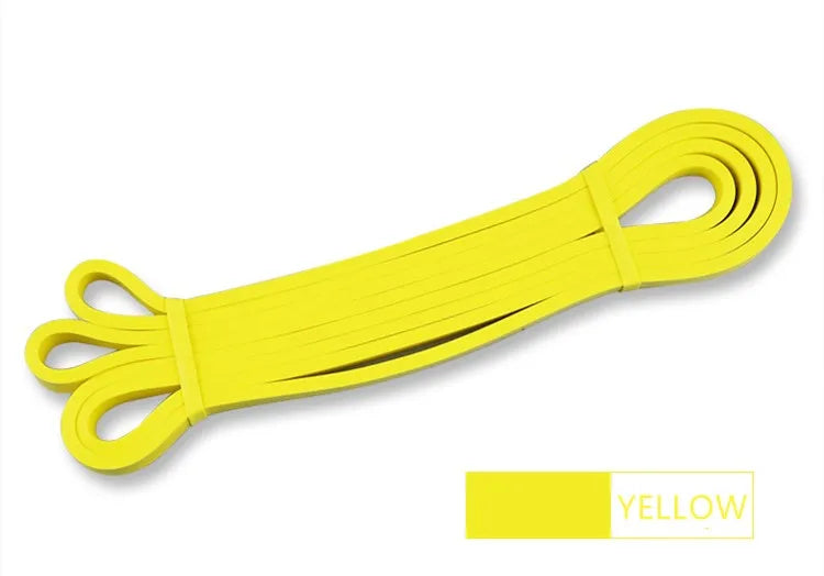 Custom Logo 208cm 41inch Long Fitness Elastic Latex Pull up Resistance Assistance Band Set of 4 for Resistance Bands Gym