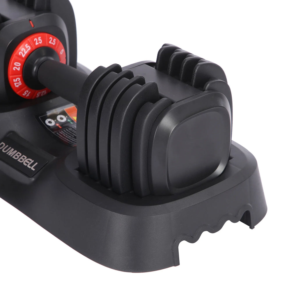 25LB Adjustable Dumbbell Set DDP Fast Delivery Wholesale OEM/ODM Strength Training Free Weights Home Gym Equipment