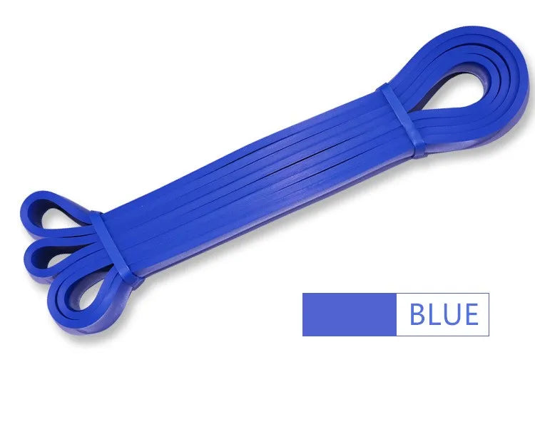 Custom Logo 208cm 41inch Long Fitness Elastic Latex Pull up Resistance Assistance Band Set of 4 for Resistance Bands Gym