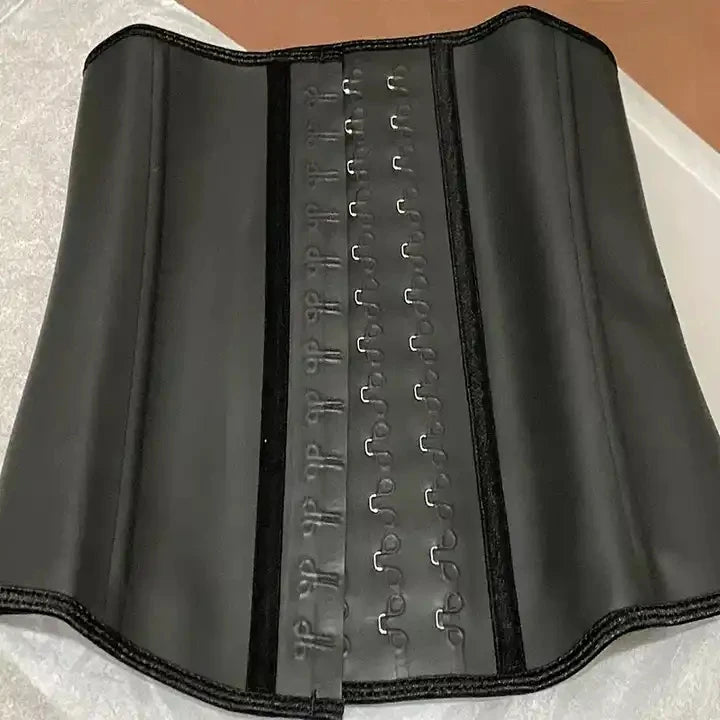 Wholesale Waist Trainer Corset LaTeX Body Shaper Sheath Fitness Shapers Steel Boned Underbust Waist Trainer Colombian Girdle