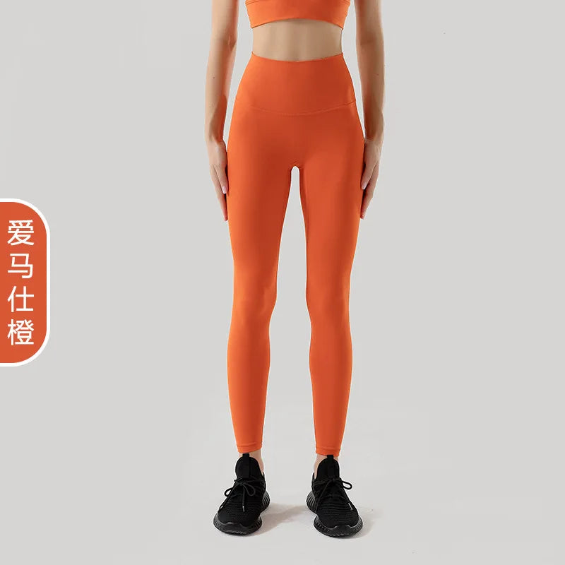 Women High Waist Stretchy Soft Comfort Quick Dry Lightweight Fitness Leggings