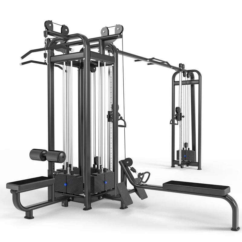 Commercial Multi Functional 5 Station All in One Gym Machine Full Body Training Fitness Equipment for Gym Center and Home Use