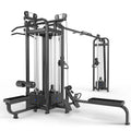 Commercial Multi Functional 5 Station All in One Gym Machine Full Body Training Fitness Equipment for Gym Center and Home Use