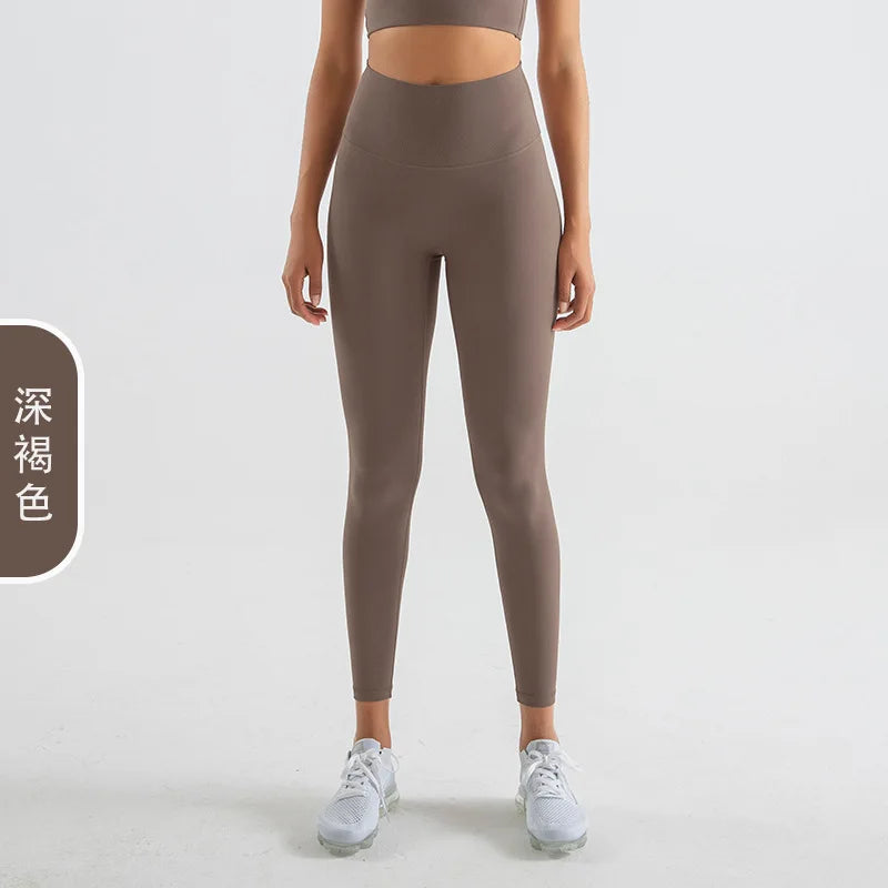 Women High Waist Stretchy Soft Comfort Quick Dry Lightweight Fitness Leggings
