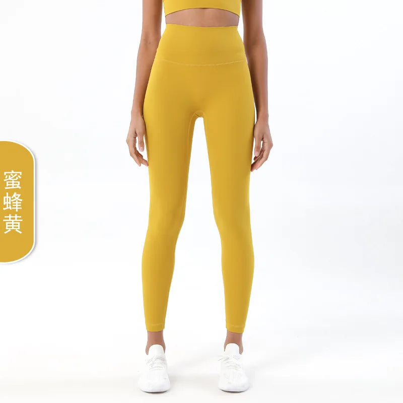 Women High Waist Stretchy Soft Comfort Quick Dry Lightweight Fitness Leggings