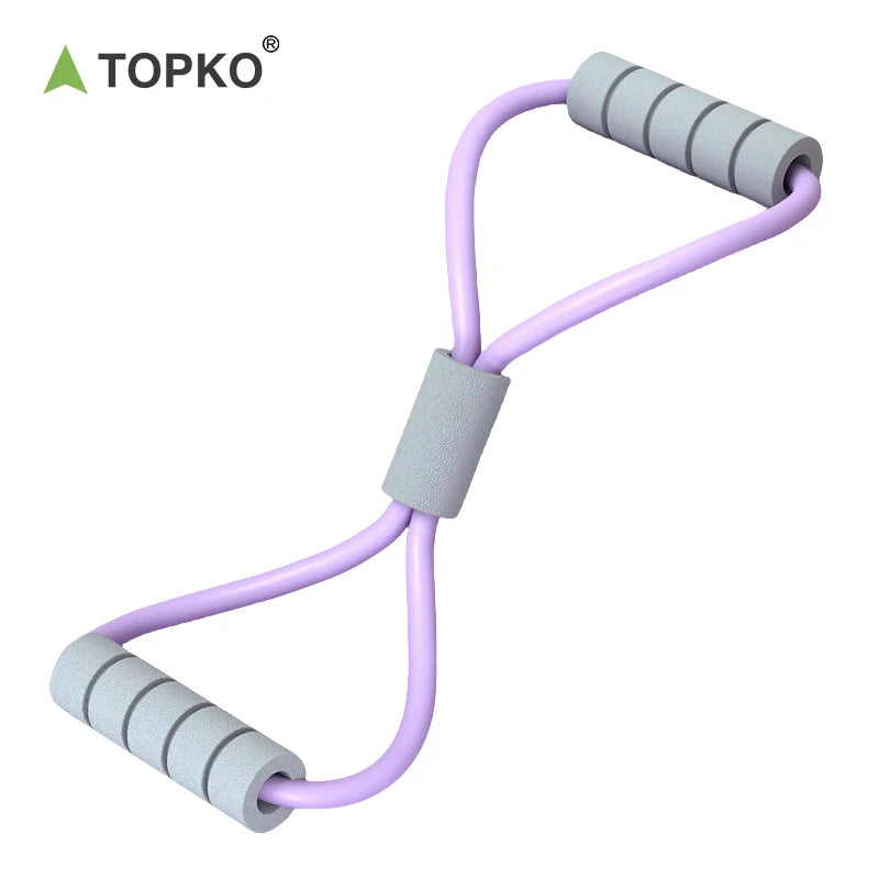 TOPKO Hot Sales Professional Resistance Balance Band Gym Home Fitness Exercise Pull up Resistance Band