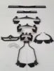 Gym Strength Training Lat Pull Down Bar Mag Grips Handle Fitness Accessories Adjustable Lat Pulldown Attachment