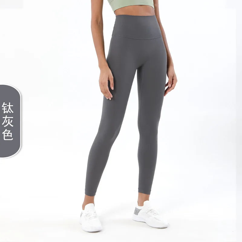 Women High Waist Stretchy Soft Comfort Quick Dry Lightweight Fitness Leggings