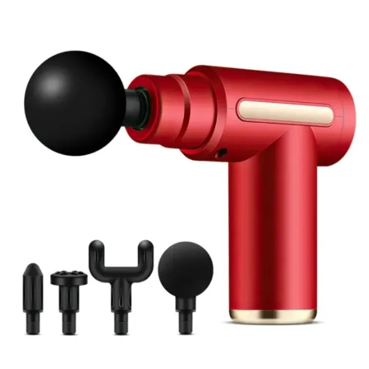 2025 Professional Cordless Rechargeable Percussion Massage Hammer Portable Mini Gun Brushless Motor for Body Fascia Head Waist