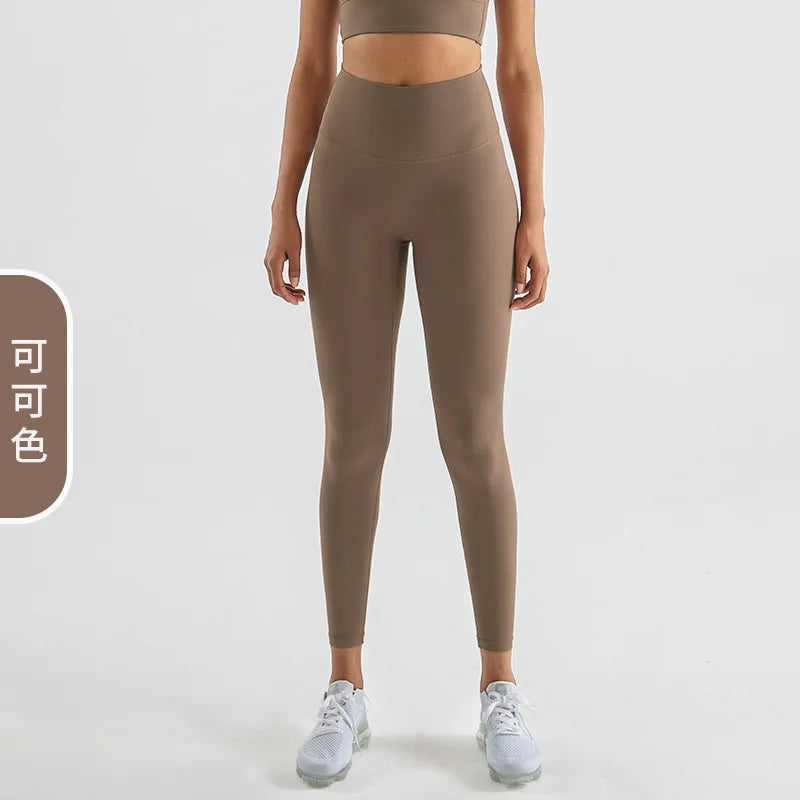 Women High Waist Stretchy Soft Comfort Quick Dry Lightweight Fitness Leggings