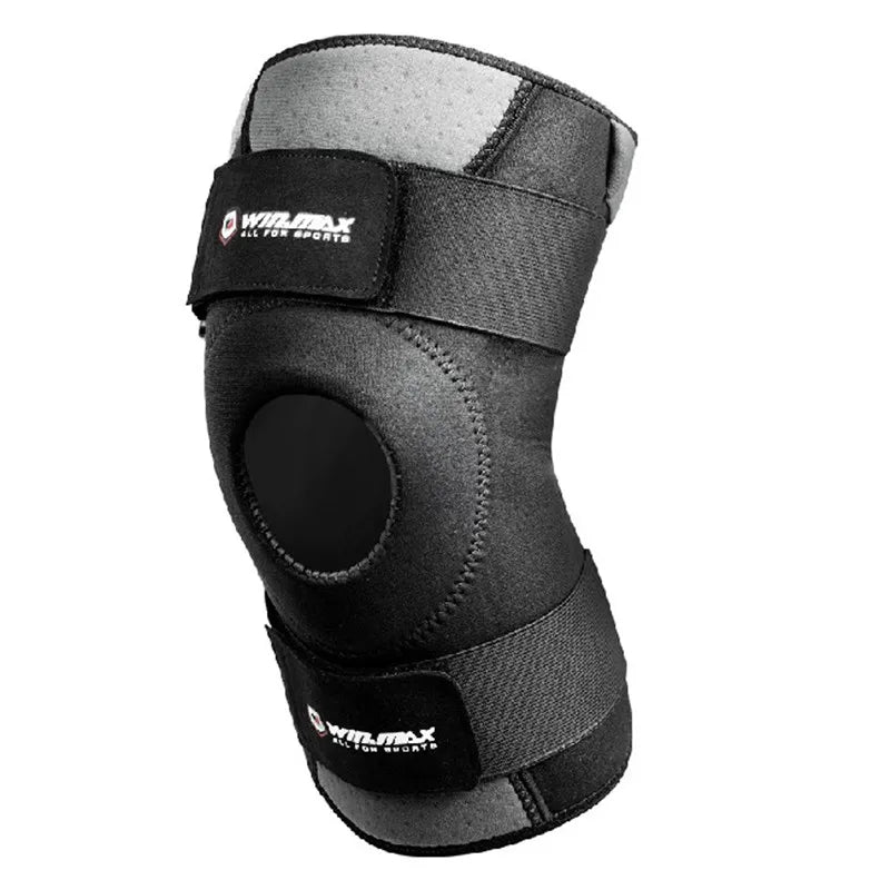 Win.max Professional Neoprene Knee Sleeve with Adjustable Elastic Tape Non-Slip Unisex Support for Fitness Exercise