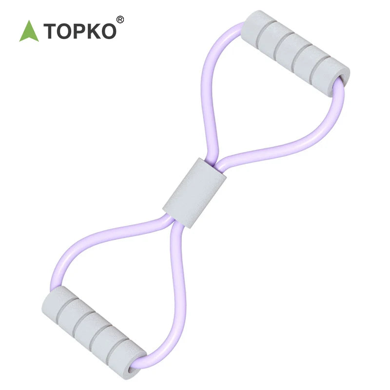 TOPKO Hot Sales Professional Resistance Balance Band Gym Home Fitness Exercise Pull up Resistance Band
