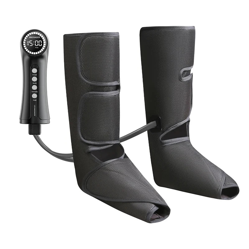 Heating Cycle Air Compression Leg Massager, Used to Relieve Muscle Soreness and Relax Foot Massage in Professional Athletes