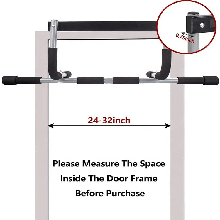 Custom Standard Size Wall-Mounted Gym Bar Home Fitness Body Building Equipment Made of Steel for Home Use