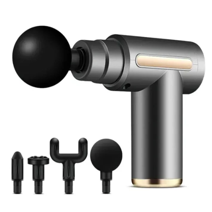 2025 Professional Cordless Rechargeable Percussion Massage Hammer Portable Mini Gun Brushless Motor for Body Fascia Head Waist