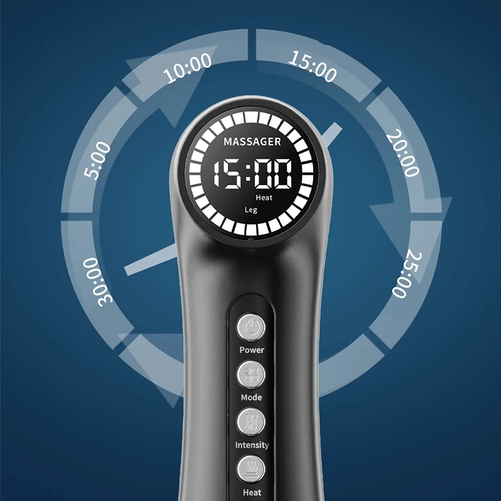 Heating Cycle Air Compression Leg Massager, Used to Relieve Muscle Soreness and Relax Foot Massage in Professional Athletes