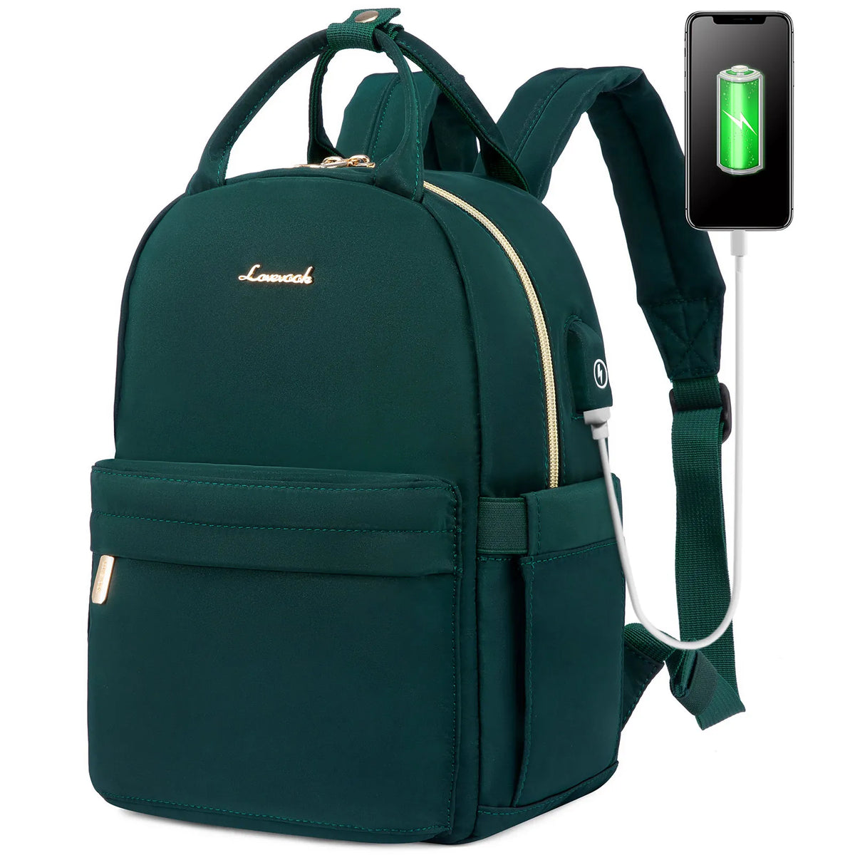 New Fashion Small Nylon Back Pack Purses for Ladies Girls Boys Kids School Daypack With USB Port Cute Mini Backpack Bags Women