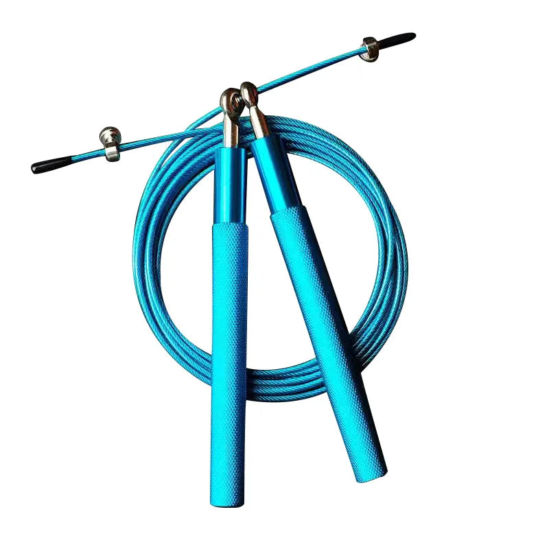 2024 Wholesale Custom Logo Free Adjustable Fitness  Bearing New Speed Yellow PVC Skipping Jump Rope