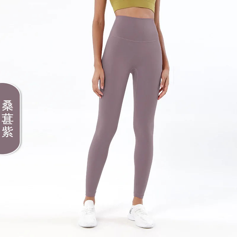 Women High Waist Stretchy Soft Comfort Quick Dry Lightweight Fitness Leggings