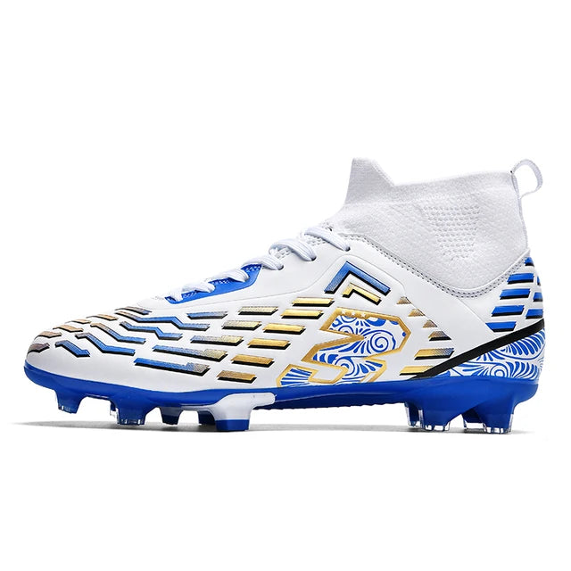 Professional Football Boots Cristiano Ronaldo Professional Messi Men's and Women's Cuitla Campo Outdoor Futsal Training Shoes
