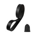 Black 25-65 Lbs Long Latex Rubber Eco-Friendly Waterproof Pull Assistance Bands Heavy Strength Fitness Gym Workout Body Building