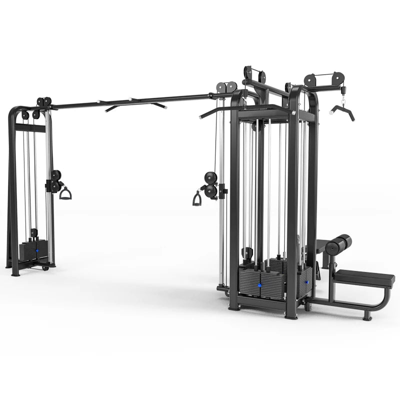 Commercial Multi Functional 5 Station All in One Gym Machine Full Body Training Fitness Equipment for Gym Center and Home Use