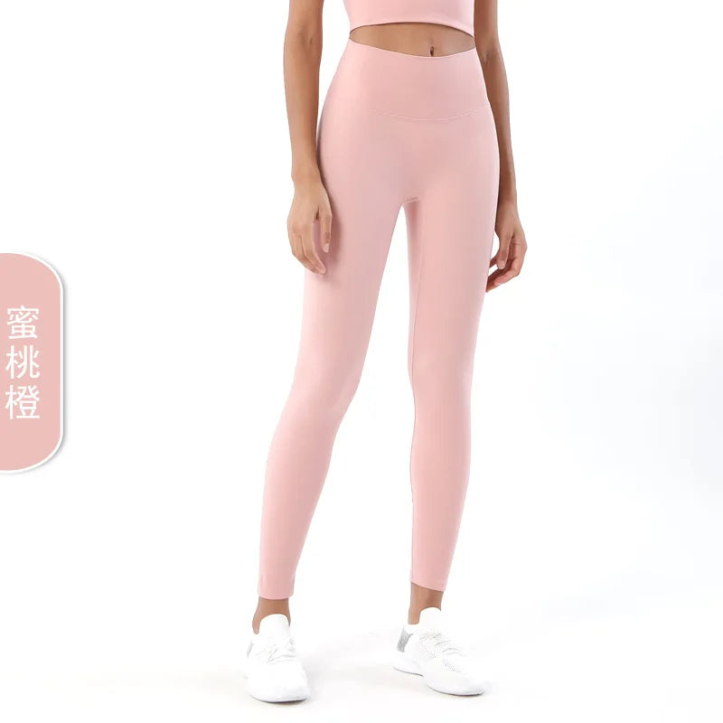 Women High Waist Stretchy Soft Comfort Quick Dry Lightweight Fitness Leggings