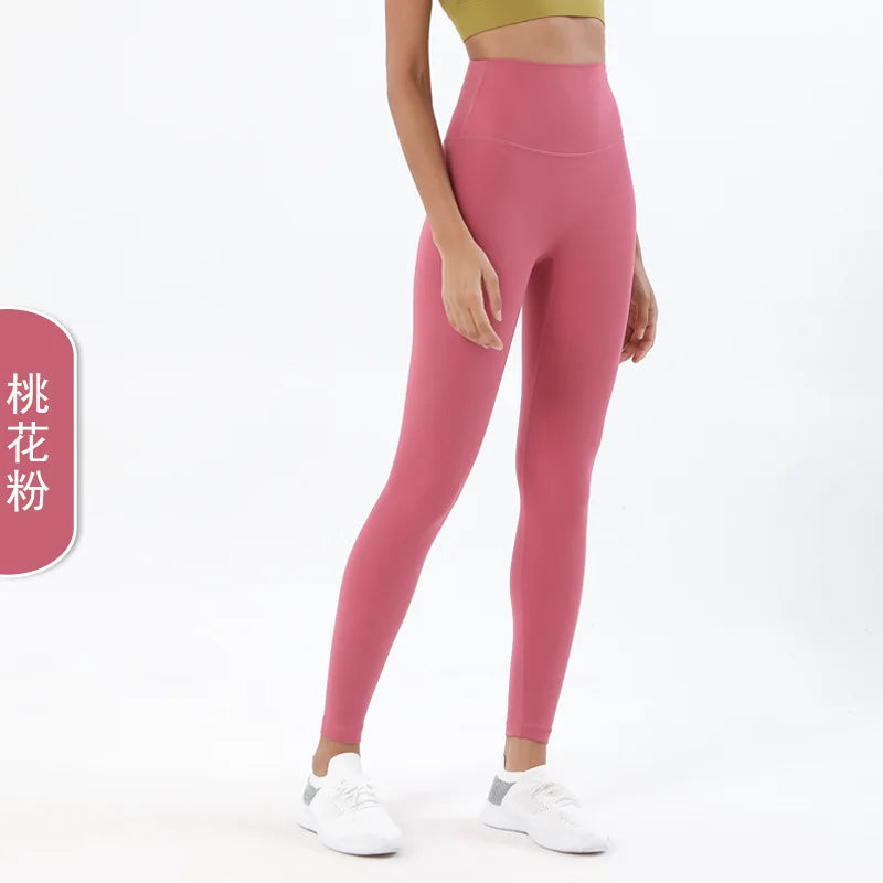Women High Waist Stretchy Soft Comfort Quick Dry Lightweight Fitness Leggings