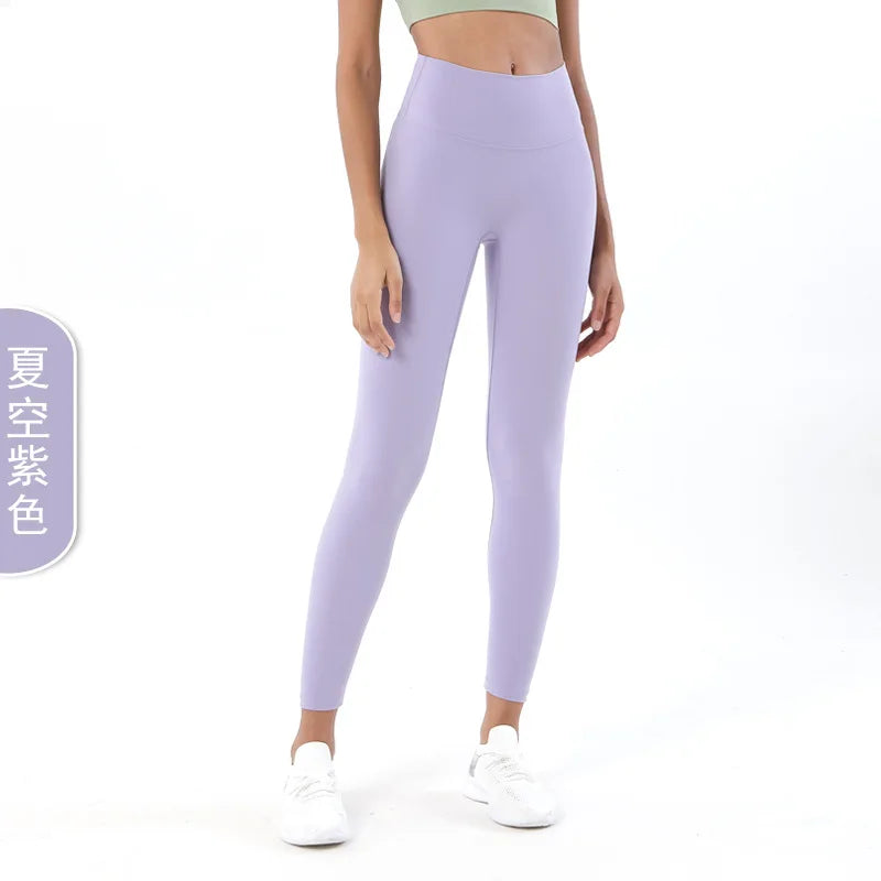 Women High Waist Stretchy Soft Comfort Quick Dry Lightweight Fitness Leggings