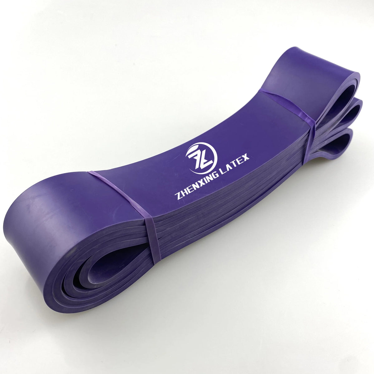 Custom Logo 208cm 41inch Long Fitness Elastic Latex Pull up Resistance Assistance Band Set of 4 for Resistance Bands Gym