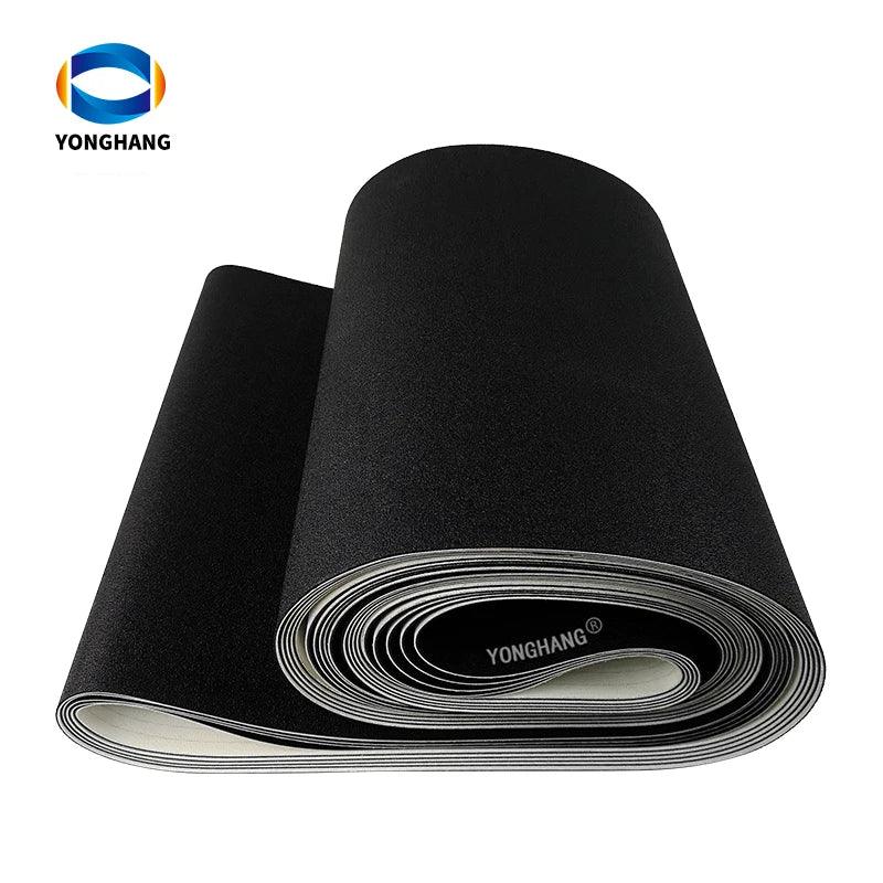 OEM Customizable Flat PVC Conveyor Belt Low Noise Fitness Treadmill Walking Belts