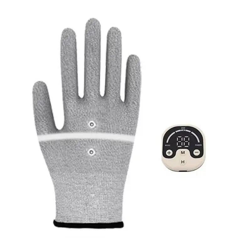 Silver Fiber Therapy Massage Gloves Conductive Gloves for Microcurrent Anti-Aging & Acne-Prone Skin Friendly