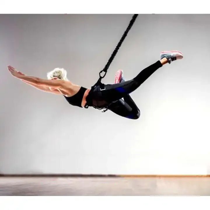 60kg 80kg 100kg 150lbs 200lbs Aerial Bungee Jumping Equipment Full Set Yoga Bungee Dance Cord