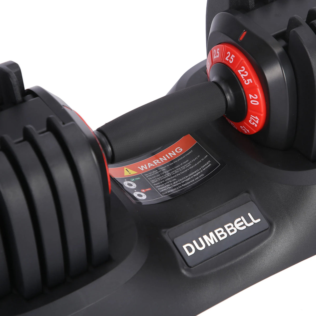 25LB Adjustable Dumbbell Set DDP Fast Delivery Wholesale OEM/ODM Strength Training Free Weights Home Gym Equipment