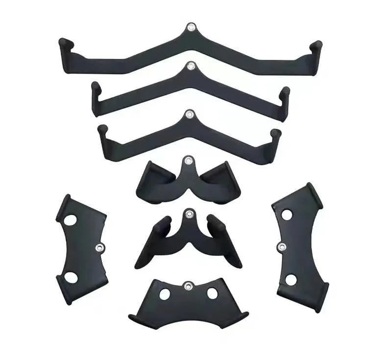 Hot Sale Steel Gym Fitness Accessories 1 Set 5 Handles Mag Grip for Gym Equipment