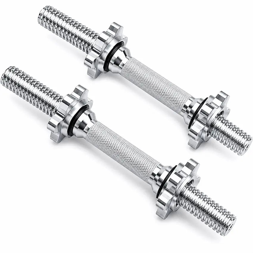 Factory Custom Electroplate Chrome Adjustable Dumbbell Barbell Combo Set Convertible Lightweights with Carry Box for Fitness