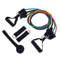 11 Pcs Durable Comfortable Latex Elastic Workout Tube Band Loop Resistance Bands Sets Fitness Gym Exercise Equipment Training