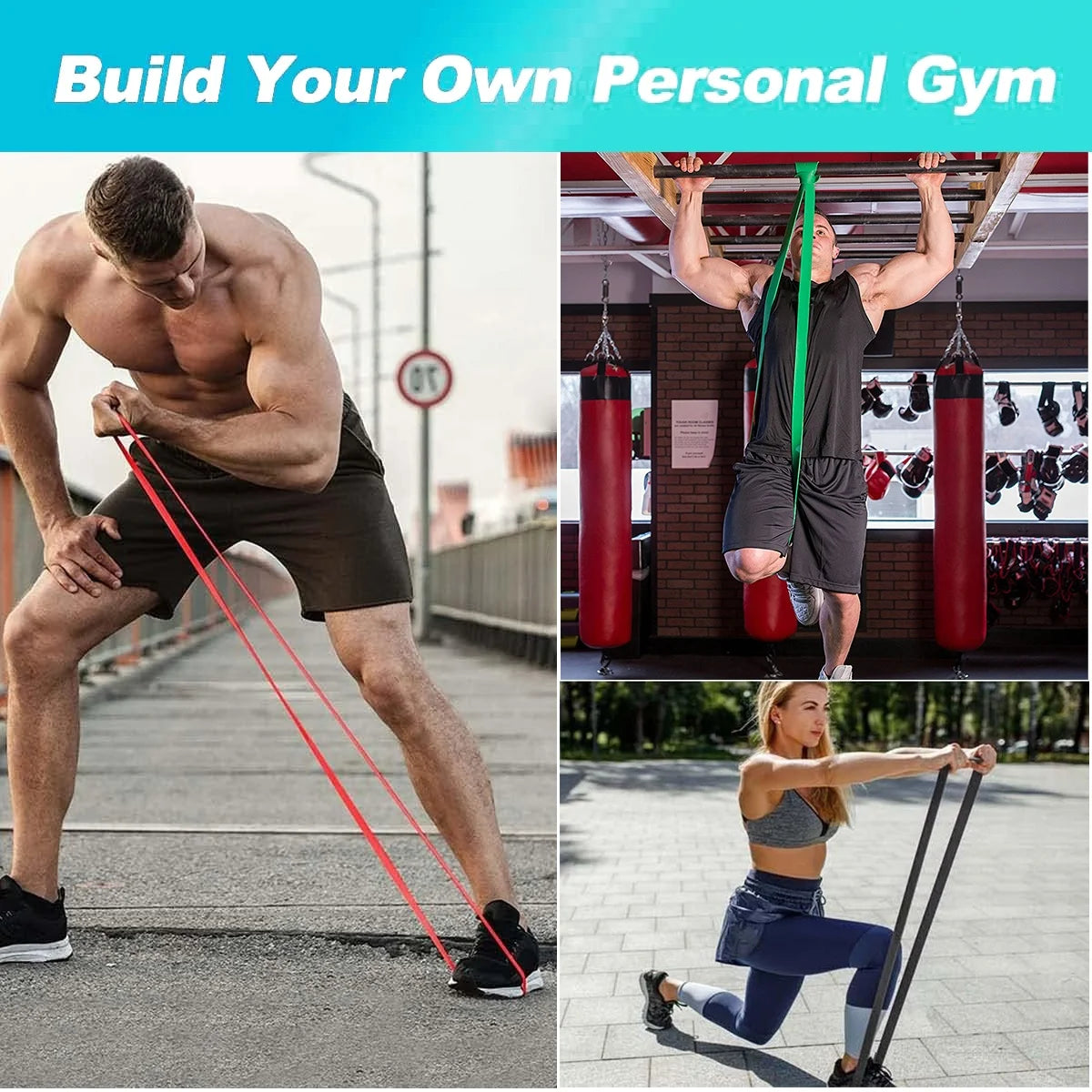 Latex Long Pull up Assistant Resistance Bands Elastic Loop Strength Training Gym Sport Equipment Yoga Workout Exercise Fitness