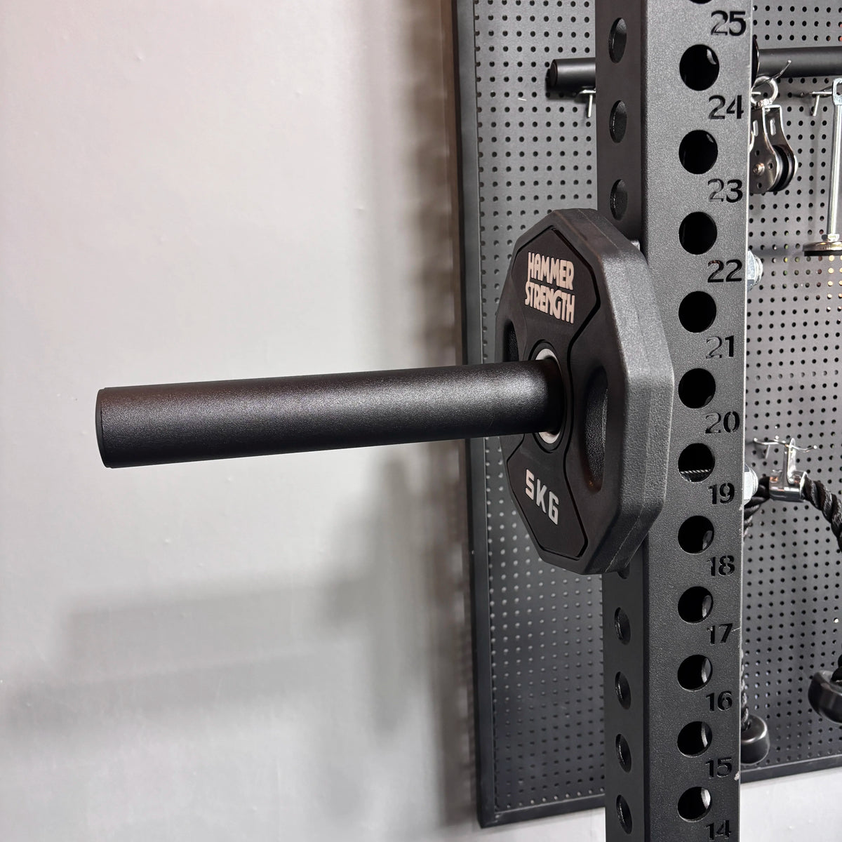 Fitness 2" Weight Plates Holder Power Rack Attachment Weights Storage Rack, Fit 2x2 & 3x3 Inch Square Tube
