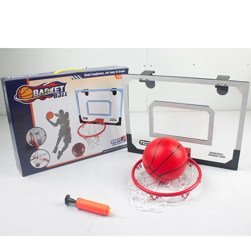 Custom Wall Mounted Indoor Kids Basket Ball Practice Toy Mini Basketball Hoop